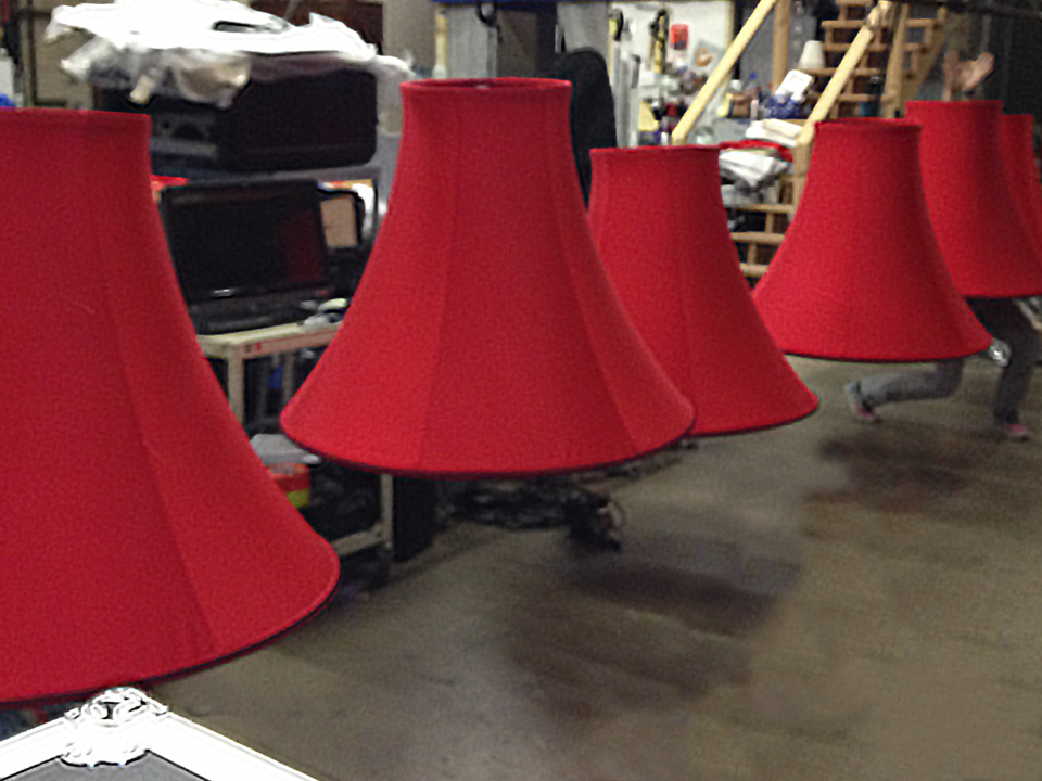 custom designed lampshades